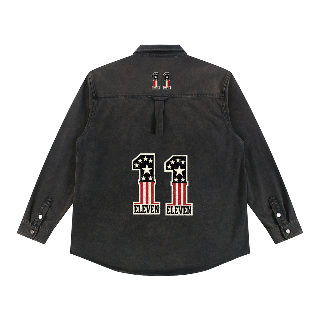 Denim Vintage Washed Heavyweight Jacket