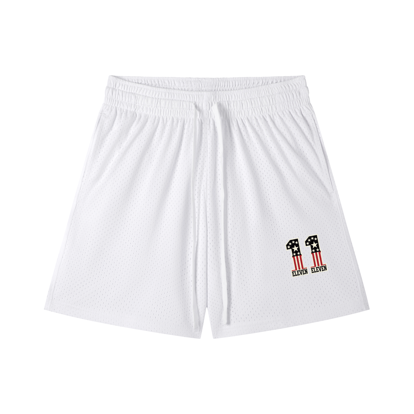 Mesh Drawstring Shorts