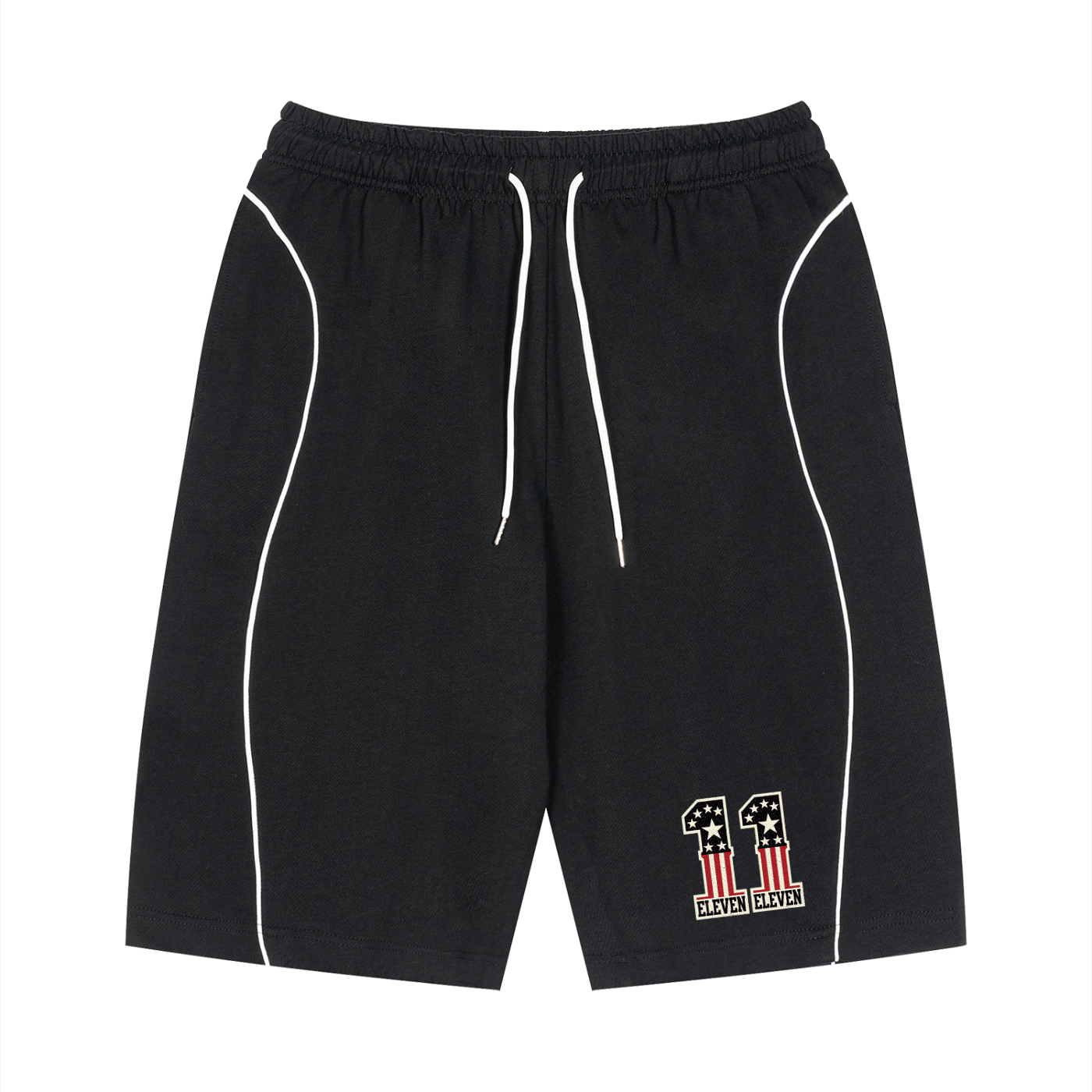 Mesh Drawstring Shorts