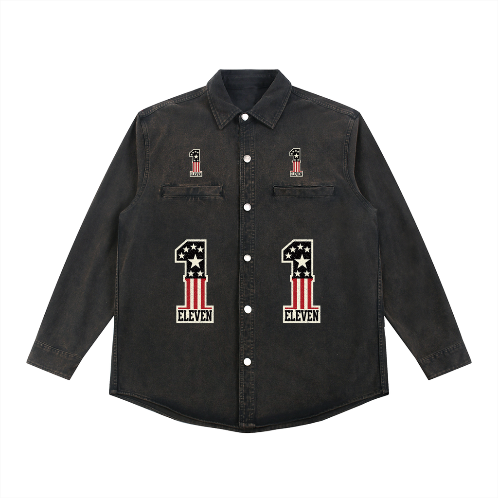 Denim Vintage Washed Heavyweight Jacket