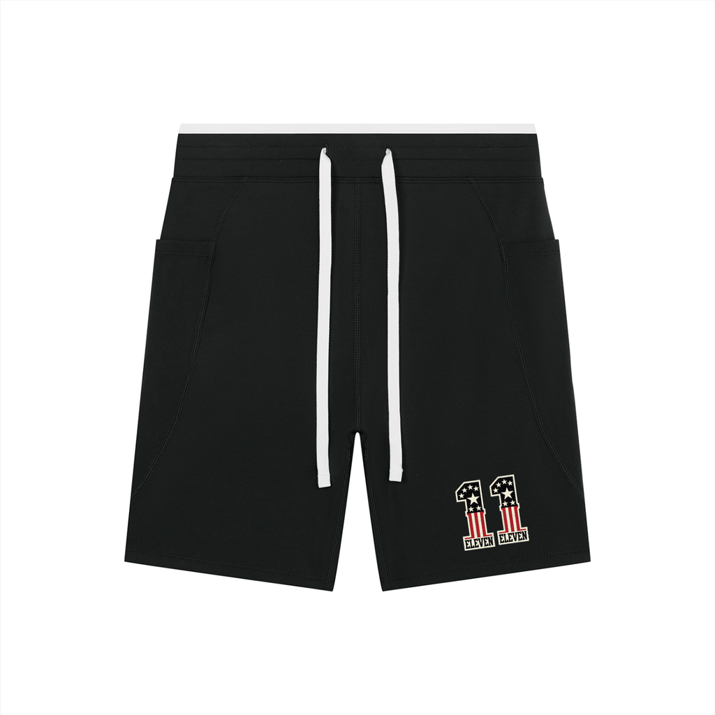 Women's High Rise Color Block Yoga Shorts