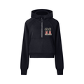 Cropped Half-Zip Hoodie